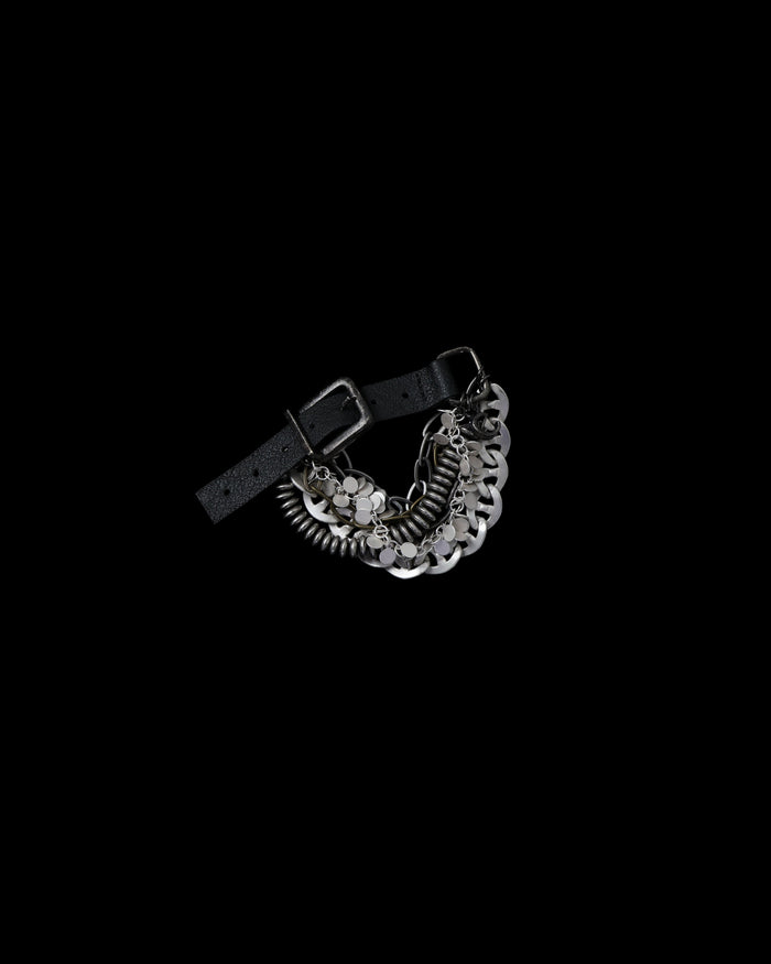 layered belt bracelet