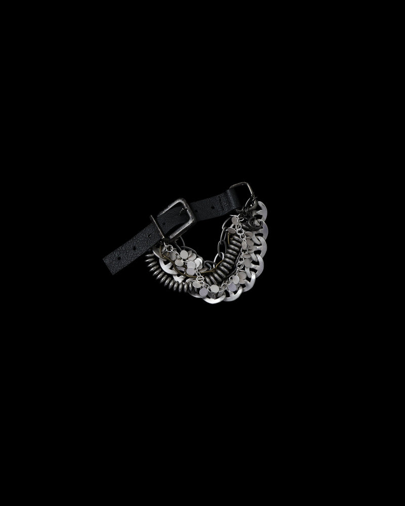 layered belt bracelet