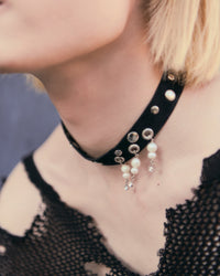 studs leather choker スタッズレザーチョーカー être sans voix　エートル　サン　ヴォア