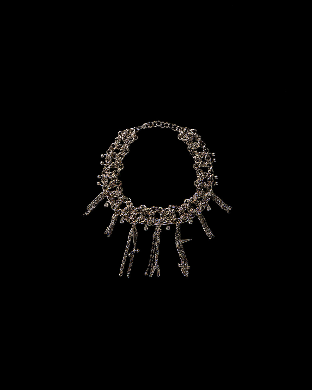 crystal mail choker クリスタルメイルチョーカー être sans voix　エートル　サン　ヴォア
